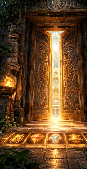 Tampilan permainan Gates of Olympus